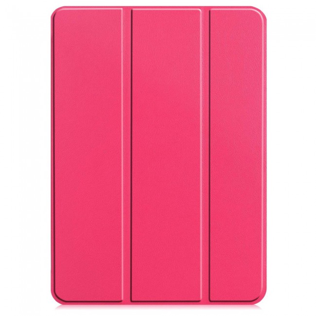 iPad Pro 12.9 4th Gen 2020 Smart Folio Case Trifold Stand Cover - Hot Pink