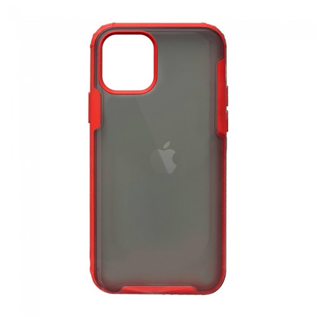 iphone 11 Case Cover Mocome Translucent TPU - Black,Red,Blue,Green