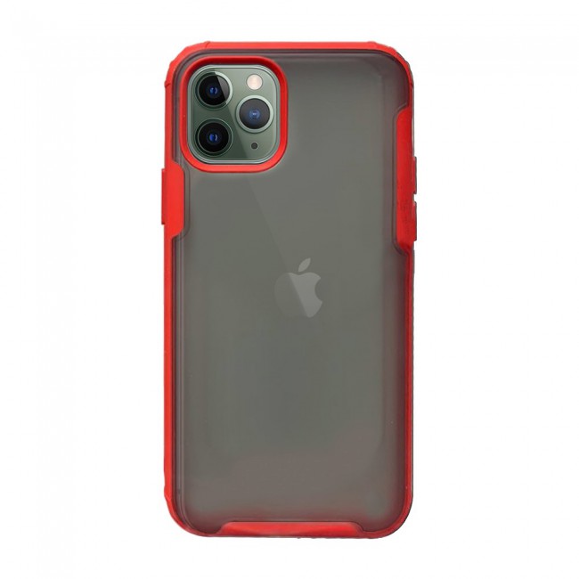iphone 11 Pro Case Cover Mocome Translucent TPU - Black,Red,Blue,Green