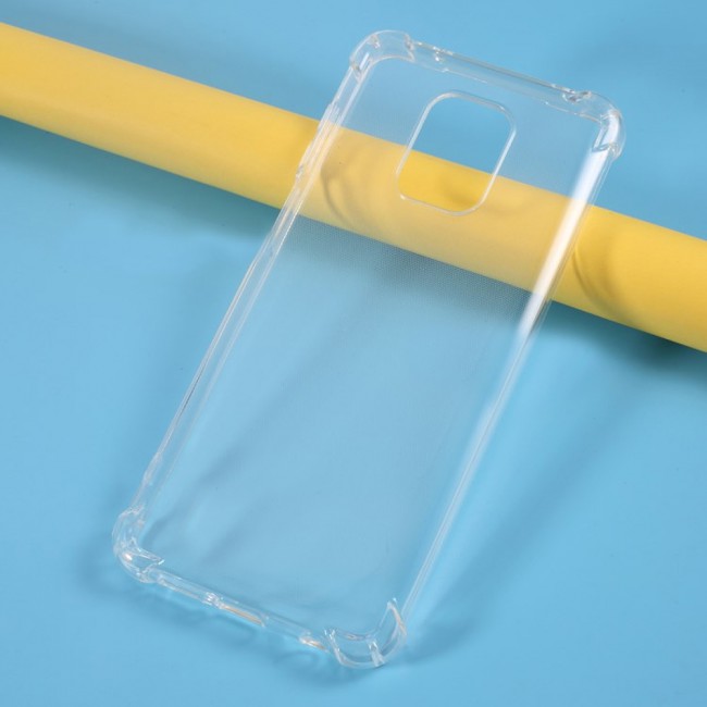 CATANES For Xiaomi Redmi Note 9 Pro Max Case Cover Clear Protective TPU Four Corners Cover Transparent Soft Case