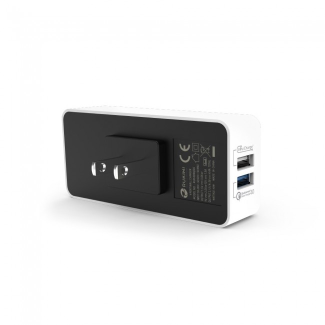 Rukini 4 Port USB Charging Adapter 40W RUK40WQ30 - White