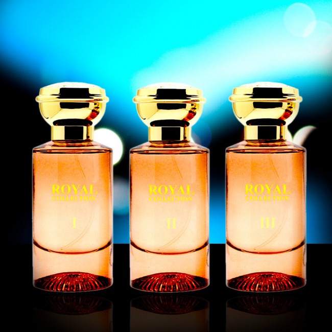 Royal Collection 3x50 Fragrance Made In France Unisex (JFP Series) - Red