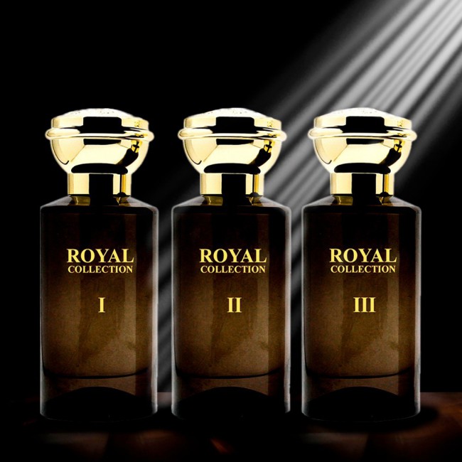 Royal Collection 3x50ml Fragrance Unisex - Black (JFP series)