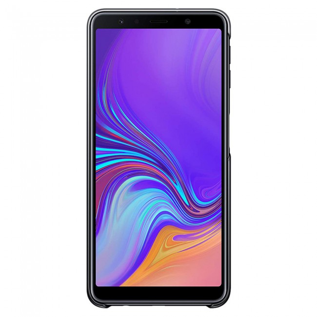 Official Samsung Galaxy A7 2018 Gradation Cover - Black