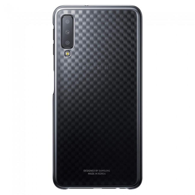 Official Samsung Galaxy A7 2018 Gradation Cover - Black