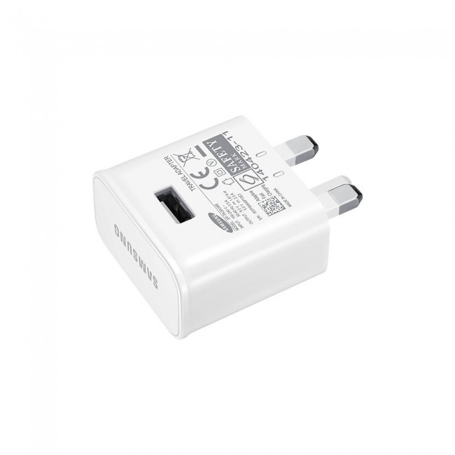 Samsung EP-TA20HWEUGAU 9V Fast Charge Travel Adapter with Micro USB Cable - White