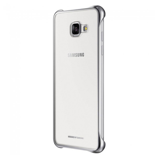 Samsung Galaxy A5 (2016) Clear Cover with Silver Edge