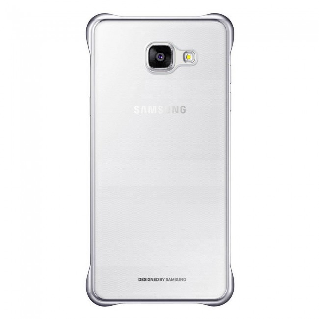 Samsung Galaxy A5 (2016) Clear Cover with Silver Edge
