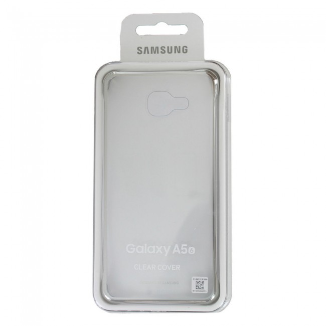 Samsung Galaxy A5 (2016) Clear Cover with Silver Edge
