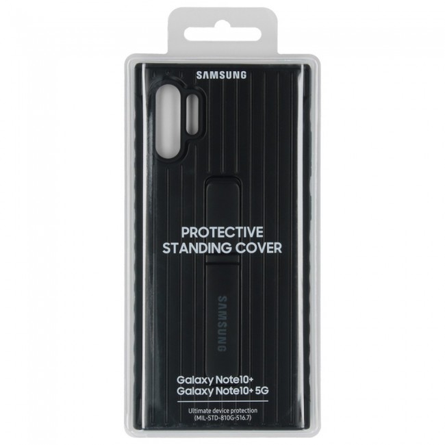 Samsung Galaxy Note 10 Plus Case Official Standing Cover - Black