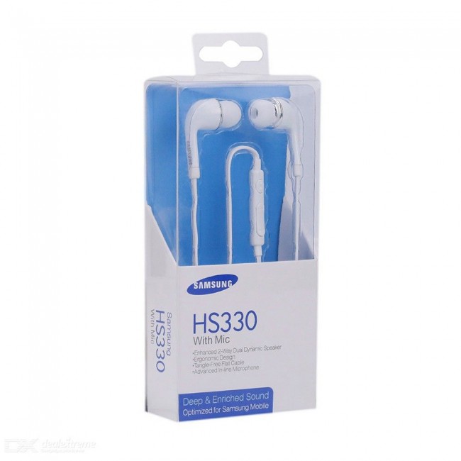 Samsung HS330 Wi Headset with Inline Mic - White