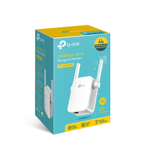 TP-Link TL-WA855RE 300Mbps Wi-Fi Range Extender - White