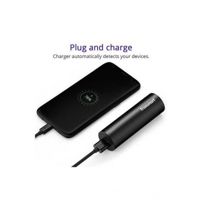 Tronsmart PB5 Bolt Portable Power Bank 5000mAh – Black