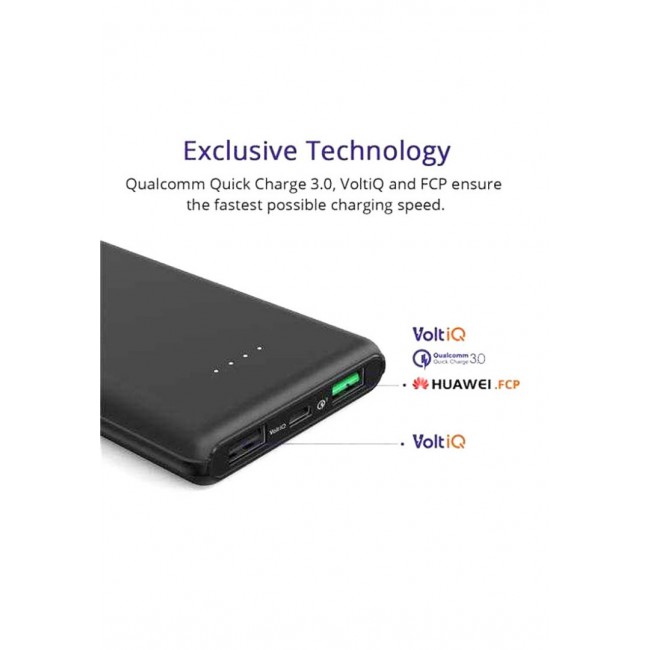 Tronsmart Presto Portable Power Bank QC3.0 10000mAh – Black
