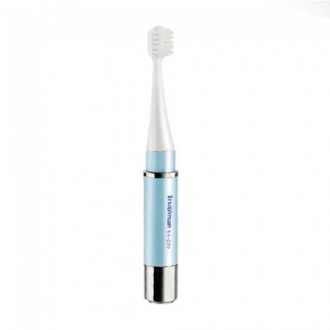 Trueman Electric Sonic Toothbrush with Clean Massage, Deep Cleaning IPX7 Waterproof Portable Toothbrush for Adult and Kid,Powerful Cleaning Whitening ES-230 Battery Operated