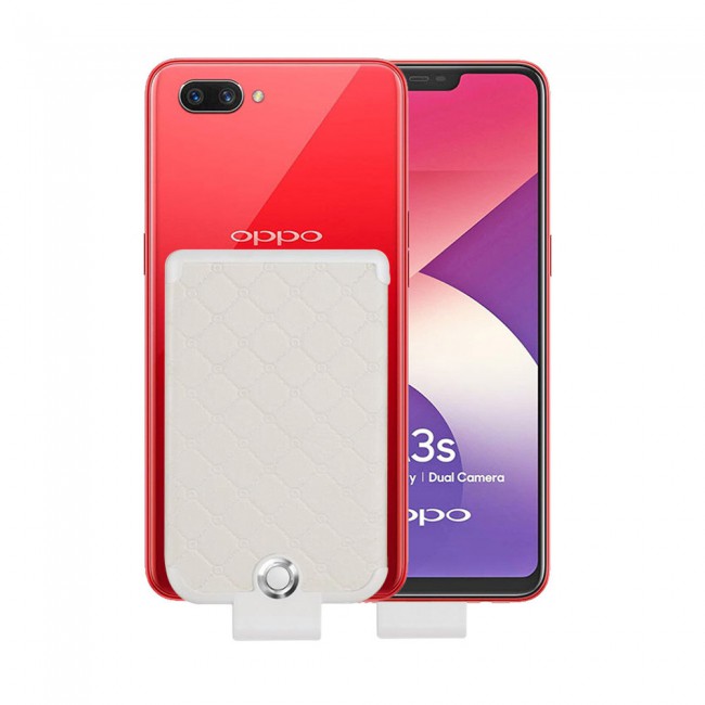 WUW Leather Design Palm-Sized 3600mAh Clip Power bank Portable Battey Case for Samsung Galaxy A7 2018 , S7 , S7 Edge , S6 , S6 Edge , Oppo A3s