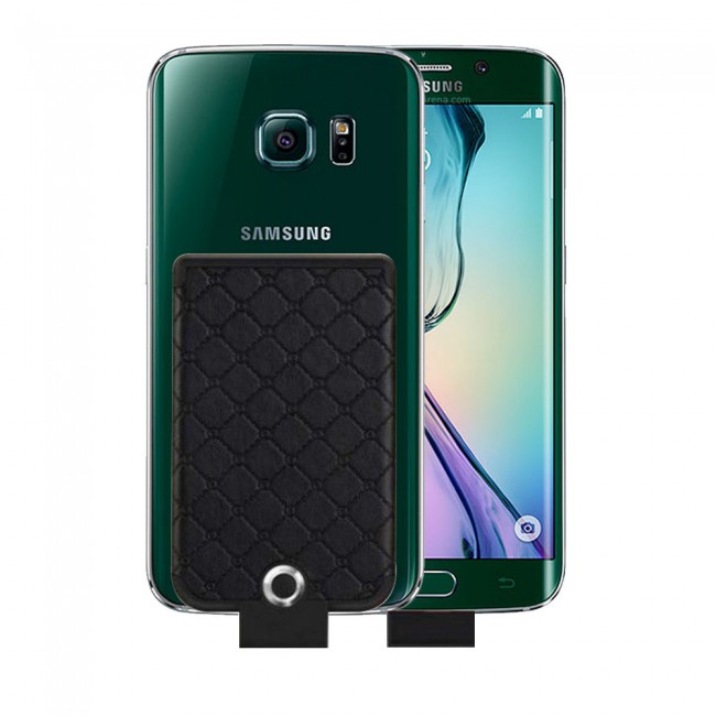 WUW Leather Design Palm-Sized 3600mAh Clip Power bank Portable Battey Case for Samsung Galaxy A7 2018 , S7 , S7 Edge , S6 , S6 Edge , Oppo A3s