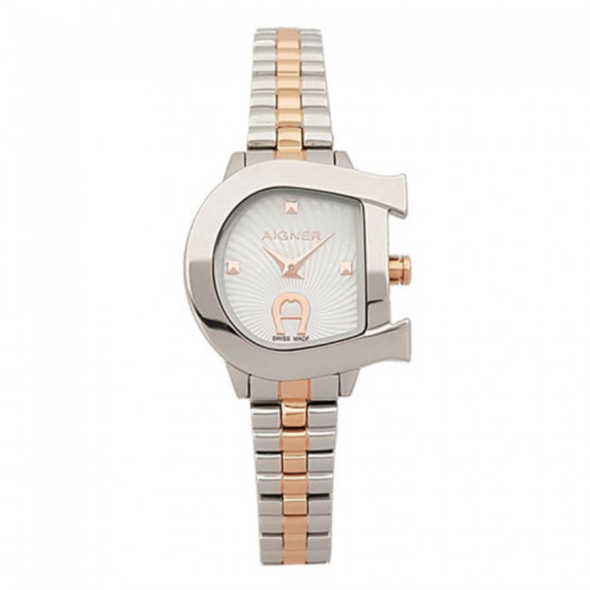 Aigner Mother of Pearl Stainless Steel Ravenna A02200 Women's Wristwatch 24  mm Aigner | TLC
