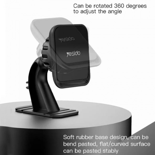 Yesido C110 Magnetic Car Mount Holder Air Vent Center Console Bracket