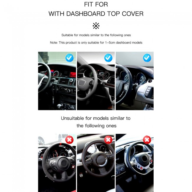 Yesido C65 Universal Clip Dashboard Phone Holder Car Mount