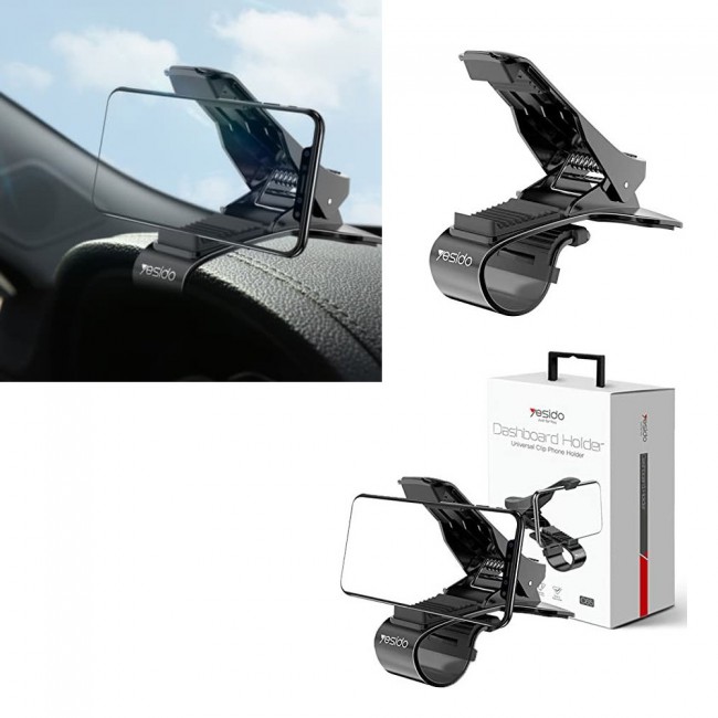 Yesido C65 Universal Clip Dashboard Phone Holder Car Mount