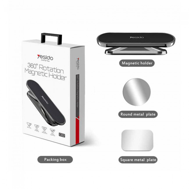 Yesido C82 Car Mount 360 Degree Rotation Magnetic Car Holder
