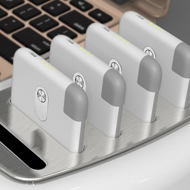 Yoobao Power Station with 5 Pieces Power Bank 10000mAh