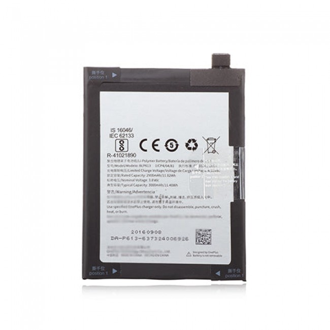 Replacement Battery for OnePlus 3 3000 mAh