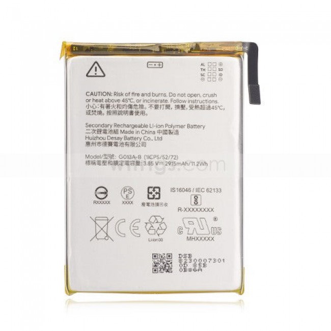 Replacement Battery for Google Pixel 3 (2915mAh)