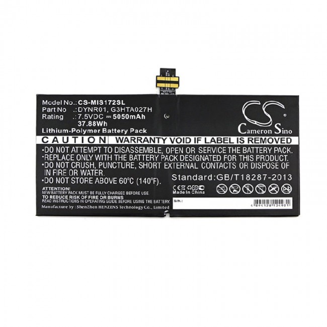 Replacement Battery for Microsoft Surface Pro 4