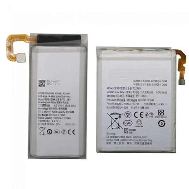 Replacement Battery Original Battery for Samsung Galaxy Z Flip5 F731 （2 pcs）