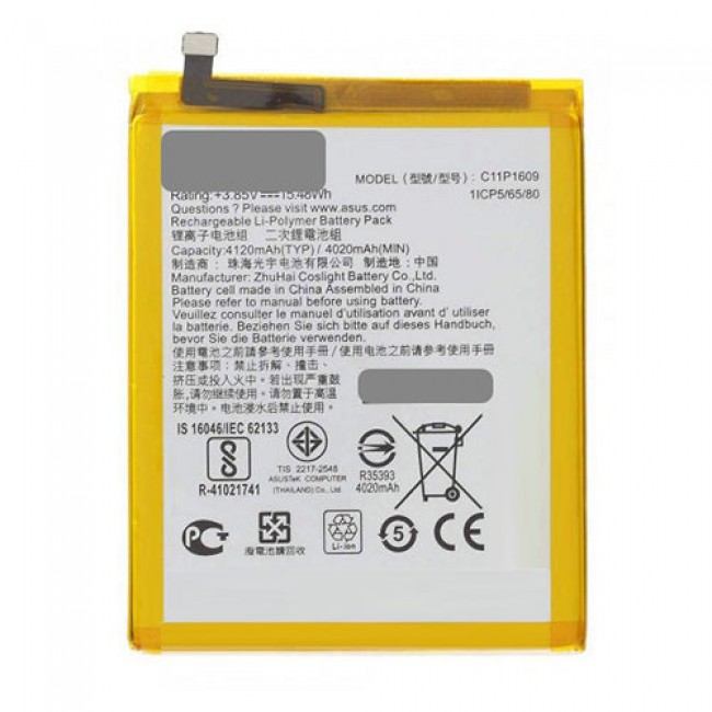Replacement Battery Original Battery For Asus Zenfone 3 Max ZC520KL