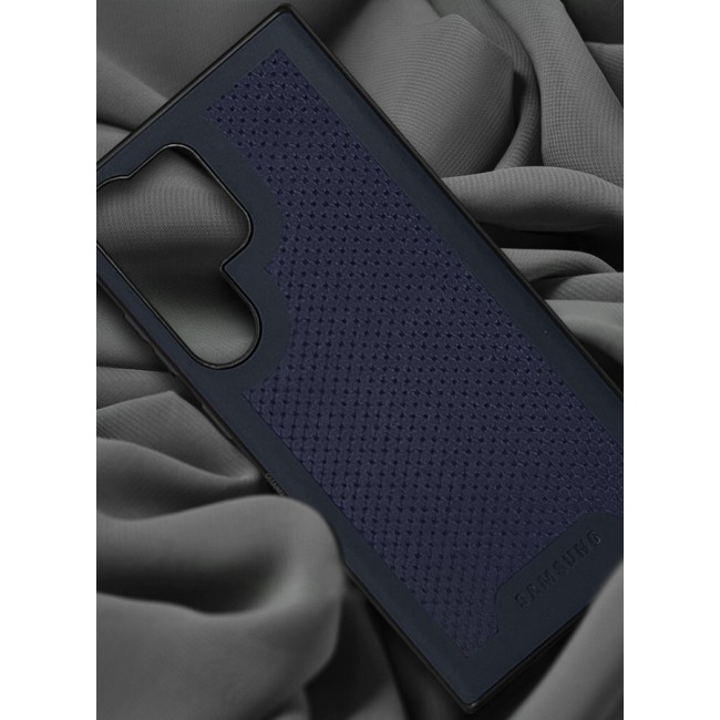 CATANES 2 Pack For Samsung Galaxy S24 Ultra Case and Screen Protector Anti-slip Textured Design Scratch Resistant Shock Absorbing Case Cover Midnight Blue