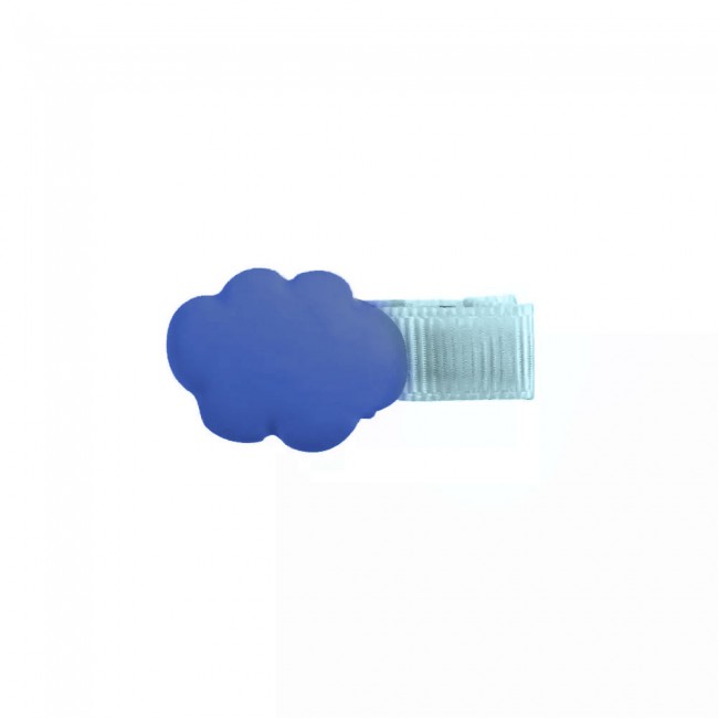CATANES 6 Packs For Hair Clips Cloud Ornaments Colourful Flatback Polymer Rainbow Cloud Clips - 10