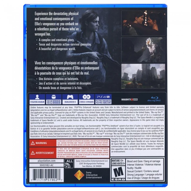 The Last of Us Part II : (PS5)