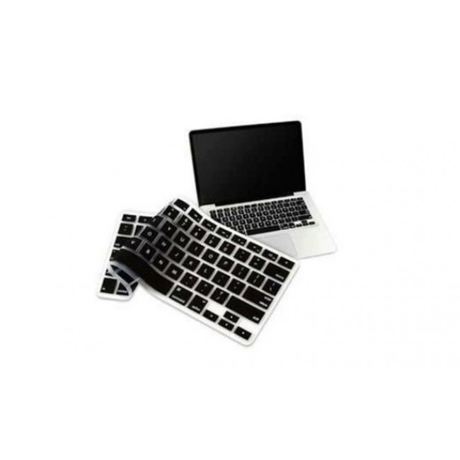MacBook Pro 13 Inch A2251 A2289 A2159 A1989 A1706 A1708 Sleek Hard Cover and Keyboard Skin - Black