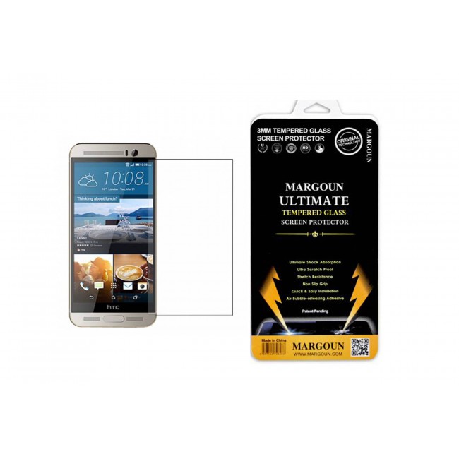 Margoun Tempered Glass Screen Protector for HTC One M9 Prime Camera
