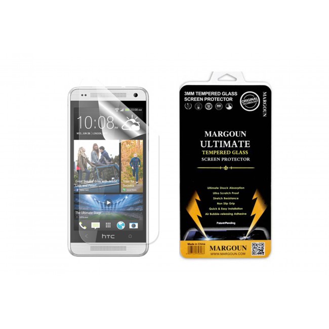 Margoun Tempered Glass Screen Protector for HTC One Mini