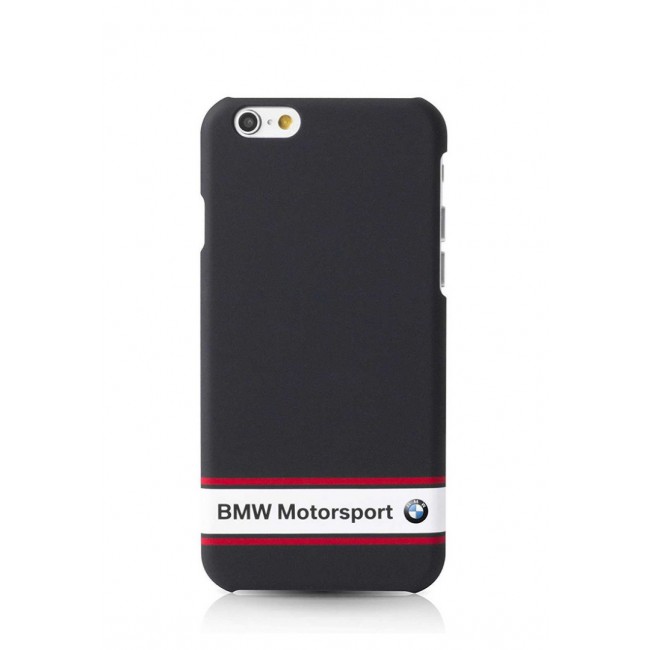 BMW Rubber Case for Apple iPhone 6/6s Back Cover - Black