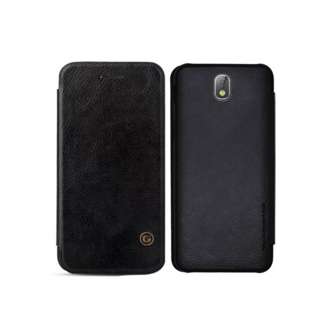 G-case Business Style Leather for Samsung Galaxy J5 Pro 2017 Folio Case Cover (RAM) - Black