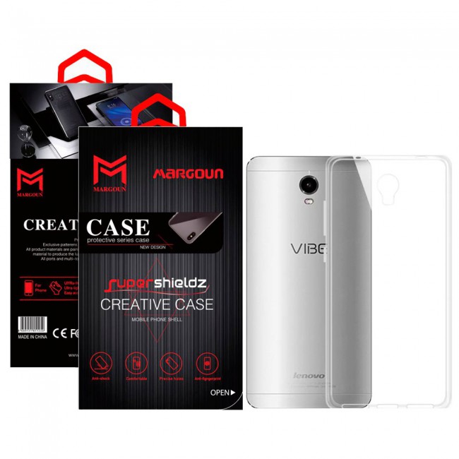 Margoun Transparent Protective TPU Case Cover for Lenovo Vibe P1 Turbo