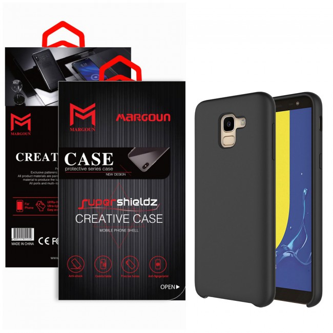 Margoun Back Case for Samsung Galaxy A8 2018 Protective Standing Cover with Kickstand (SHR)