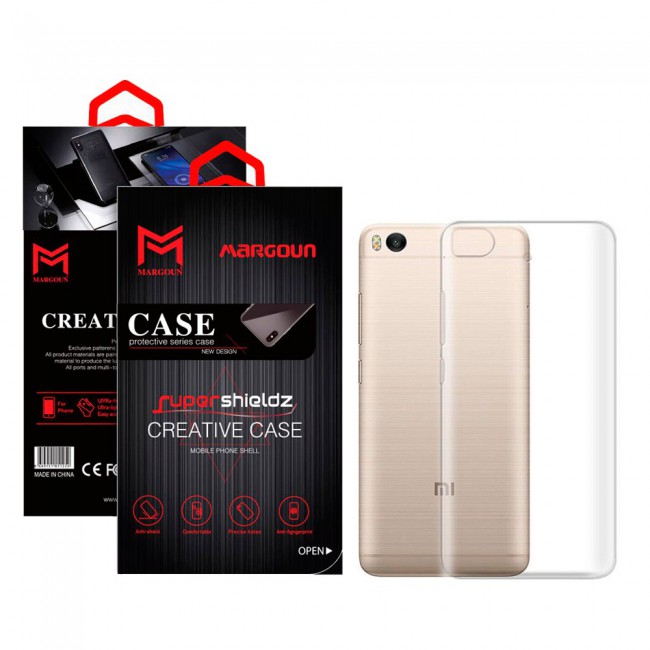 Margoun Xiaomi Mi 5s Transparent Clear TPU Back Case Cover