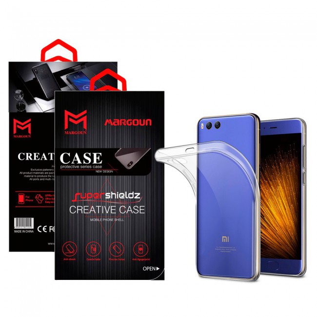 Margoun Xiaomi Mi 6 Transparent Clear TPU Back Case Cover