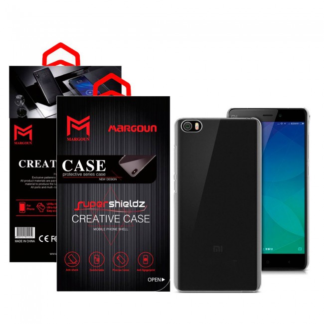 Margoun Xiaomi Mi Note Transparent Clear TPU Back Case Cover