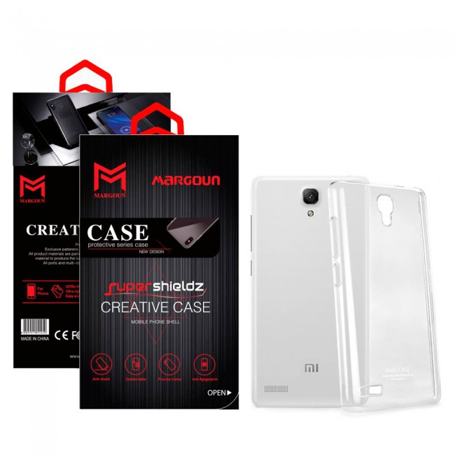Margoun Xiaomi Note 4G Transparent Clear TPU Back Case Cover