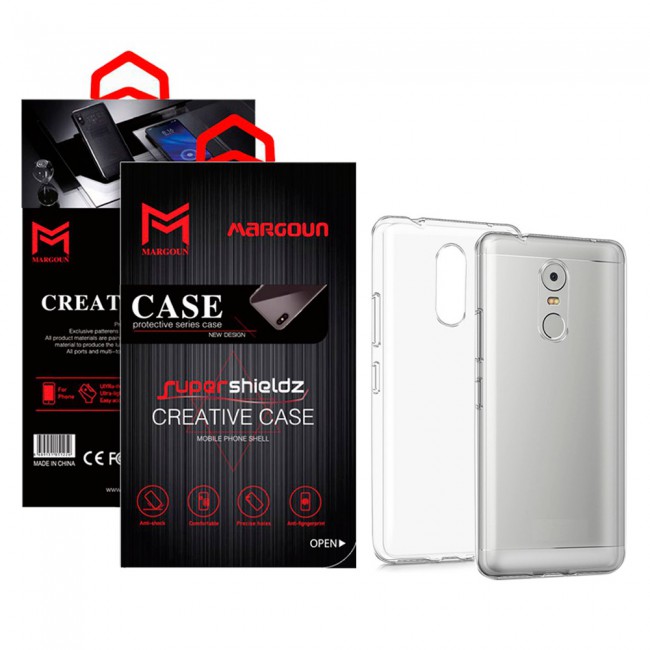 Margoun Xiaomi Note 4 Transparent Clear TPU Back Case Cover