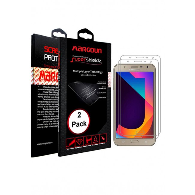 Margoun 2-Pack 5D Screen Protector for Samsung Galaxy J7 Core - Clear