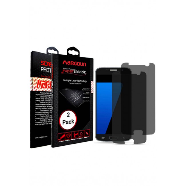 Margoun 2-Pack Privacy Screen Protector for Samsung Galaxy S7