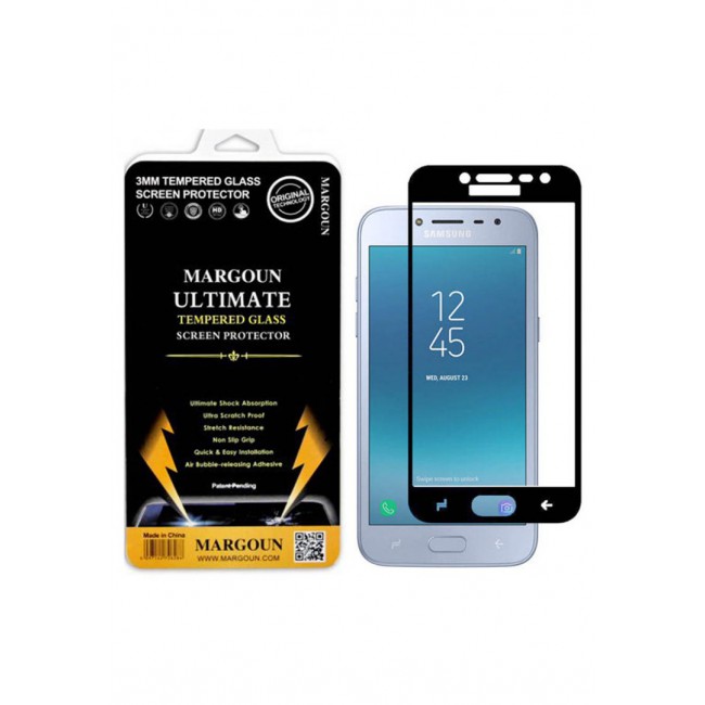 Margoun 5D Samsung Galaxy J2 Pro 2018 Screen Protector - Black